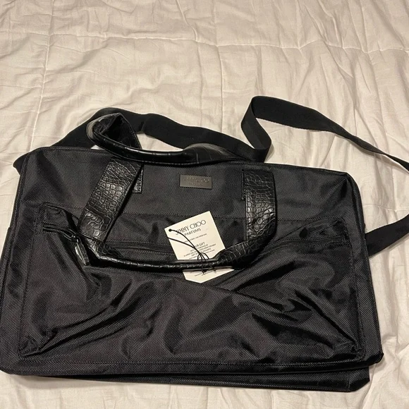 Jimmy Choo bag with leather handles